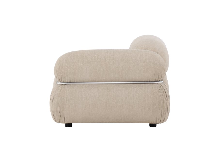 VENTURE HOME Mika modulsofa - Hjrne - Beige / Venstre