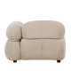 VENTURE HOME Mika modulsofa - Hjrne - Beige / Venstre