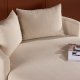 VENTURE DESIGN Kelso sofa, rund - beige lin (150)