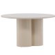 VENTURE DESIGN Olivia sofabord, rundt - beige MDF (80)