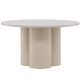 VENTURE DESIGN Olivia sofabord, rundt - beige MDF (80)