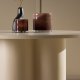 VENTURE DESIGN Olivia sofabord, rundt - beige MDF (80)