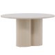 VENTURE DESIGN Olivia sofabord, rundt - beige MDF (80)