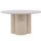VENTURE DESIGN Olivia sofabord, rundt - beige MDF (80)