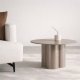 VENTURE HOME Olivia sofabord, rund - brun MDF (�80)