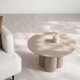 VENTURE HOME Olivia sofabord, rund - brun MDF (�80)