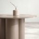 VENTURE HOME Olivia sofabord, rund - brun MDF (�80)