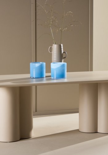 VENTURE DESIGN Olivia salongbord, rektangulrt - beige MDF (60x120)