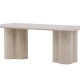 VENTURE DESIGN Olivia salongbord, rektangulrt - beige MDF (60x120)