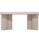 VENTURE DESIGN Olivia salongbord, rektangulrt - beige MDF (60x120)