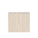VENTURE DESIGN York sidebord, rektangulrt - beige MDF med travertin-utseende (35x25)