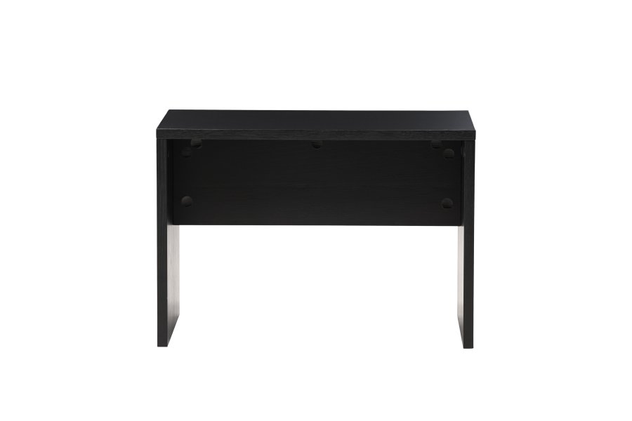 VENTURE DESIGN Juni sidebord, rektangulr - sort finr (58x35)