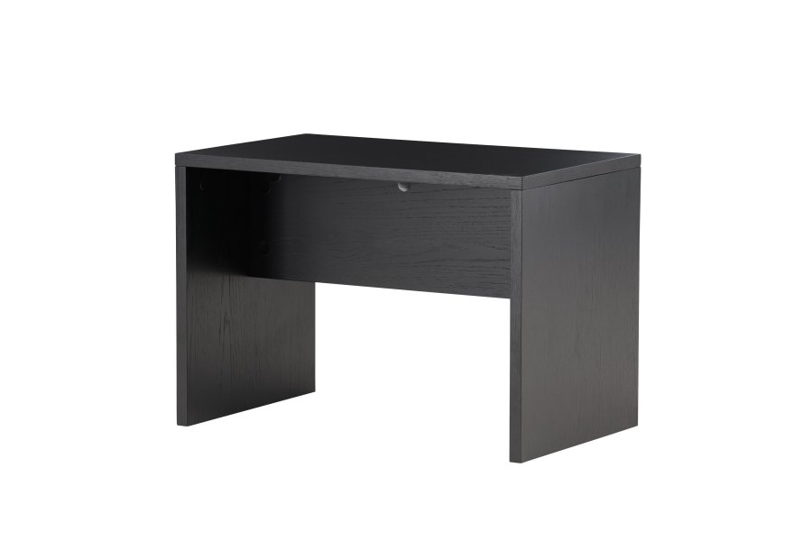 VENTURE DESIGN Juni sidebord, rektangulr - sort finr (58x35)