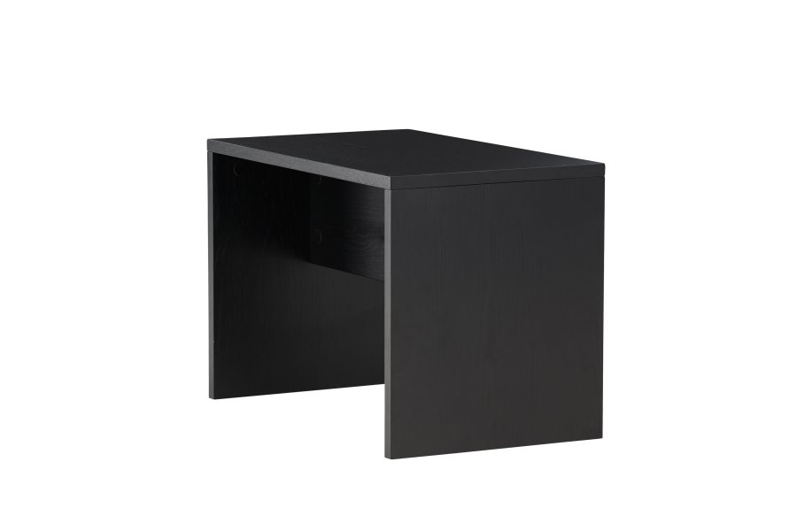 VENTURE DESIGN Juni sidebord, rektangulr - sort finr (58x35)