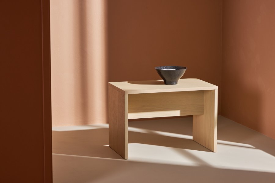 VENTURE DESIGN Juni sidebord, rektangulr - hvidkalket finr (58x35)