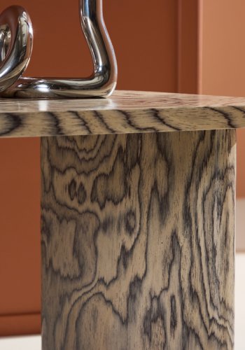 VENTURE DESIGN Grönvik Couchtisch – grau bedrucktes MDF (7045)