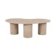 VENTURE HOME Megg sofabord, organisk - natur MDF (130x78)