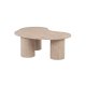 VENTURE HOME Megg sofabord, organisk - natur MDF (130x78)