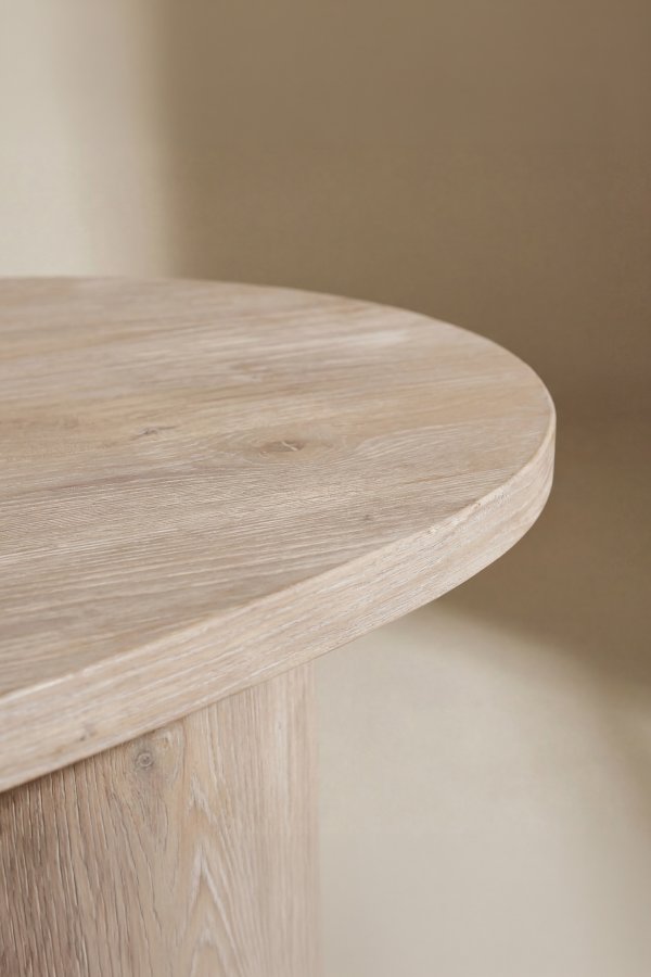 VENTURE HOME Megg sofabord, organisk - natur MDF (130x78)