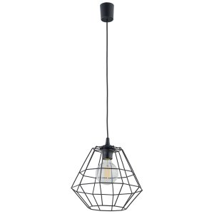 TK Diamant loftlampe D - sort stl
