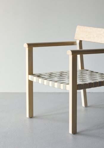 VENTURE HOME Krois lenestol - Naturlig mahogni / Gr