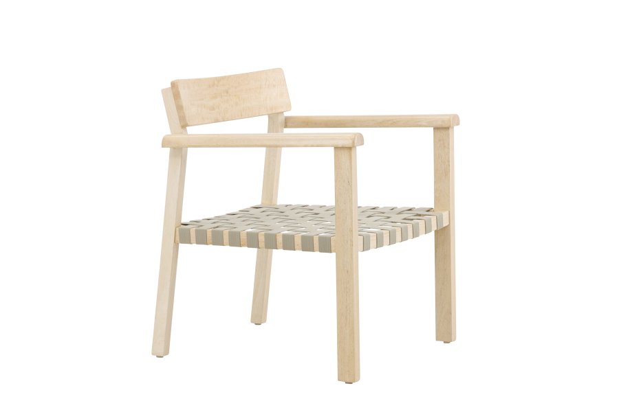 VENTURE HOME Krois lenestol - Naturlig mahogni / Gr