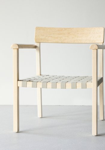 VENTURE HOME Krois lenestol - Naturlig mahogni / Gr