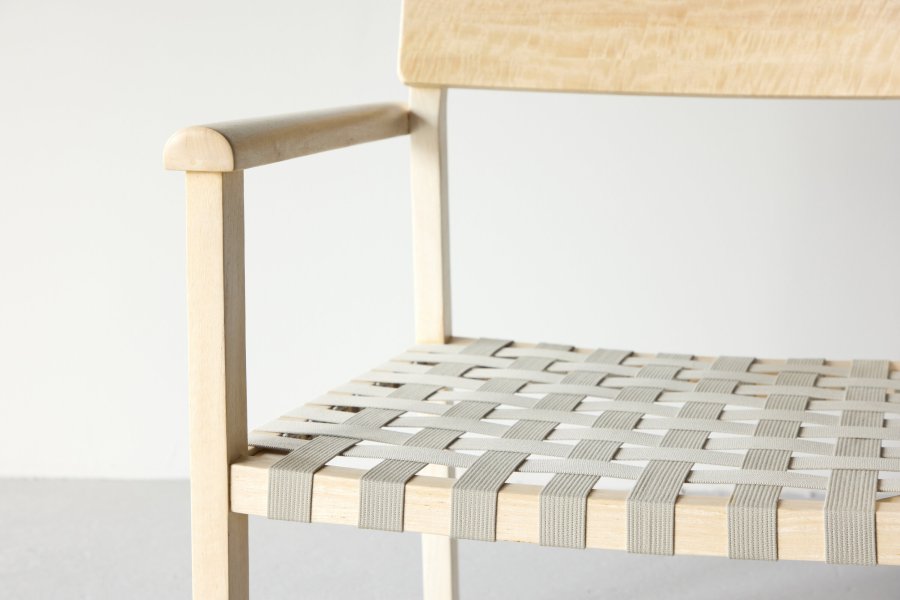 VENTURE HOME Krois lenestol - Naturlig mahogni / Gr