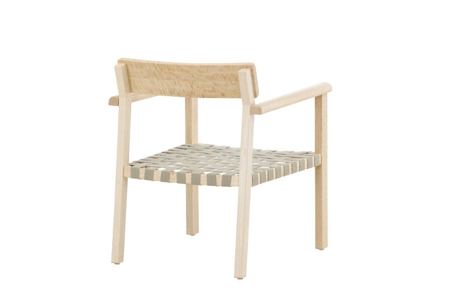 VENTURE HOME Krois lenestol - Naturlig mahogni / Gr