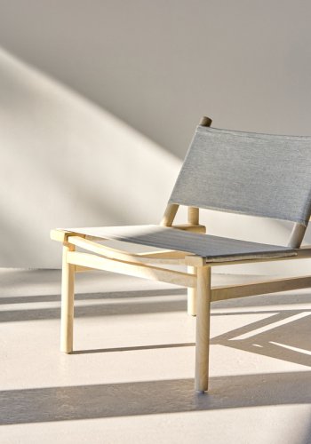 VENTURE HOME Millo lenestol - Naturfarget/Gr