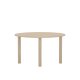 VENTURE HOME Hilo matbord 130*110 - Natur / Natur MDF med 3D-papper