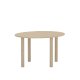VENTURE HOME Hilo matbord 130*110 - Natur / Natur MDF med 3D-papper