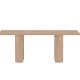 VENTURE HOME Lillehammer matbord - Natur / Natur MDF med 3D-papper