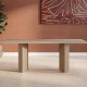 VENTURE HOME Lillehammer matbord - Natur / Natur MDF med 3D-papper