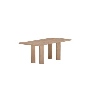 VENTURE HOME Lillehammer matbord - Natur / Natur MDF med 3D-papper