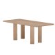 VENTURE HOME Lillehammer matbord - Natur / Natur MDF med 3D-papper
