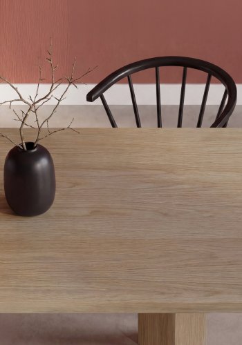 VENTURE HOME Lillehammer spisebord, rektangul�r - natur MDF med 3D-papir (200x90)