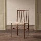 VENTURE HOME Enes spisebordsstol - beige reb og mocca st�l