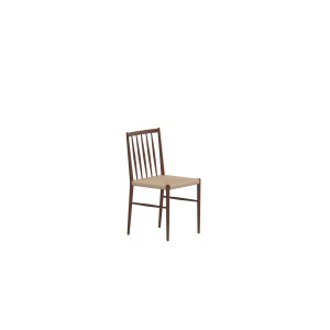VENTURE HOME Enes Matstol - 2-pack - St�l Mocca / Beige Rep