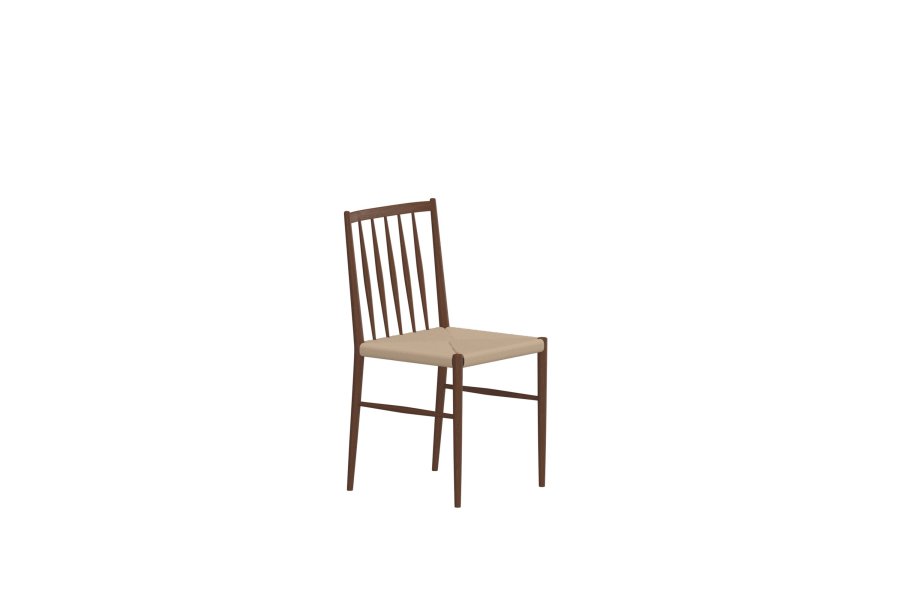 VENTURE HOME Enes Matstol - 2-pack - St�l Mocca / Beige Rep