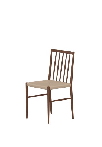 VENTURE HOME Enes Matstol - 2-pack - St�l Mocca / Beige Rep