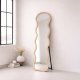 VENTURE HOME Loui Spegel - Beige / Klarglas