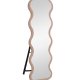 VENTURE HOME Loui gulvspejl, organisk - spejlglas og beige MDF (158x49)