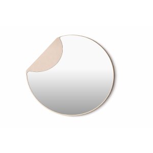 VENTURE HOME Mui Spegel - Beige / Klarglas