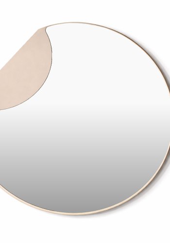 VENTURE HOME Mui Spegel - Beige / Klarglas