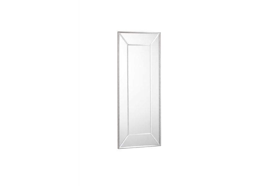VENTURE HOME Lojf Spegel - Vit / Klarglas