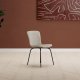 VENTURE HOME Linus Matstol - 2-pack - Svart / Beige Boucl�