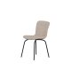 VENTURE HOME Linus Matstol - 2-pack - Svart / Beige Boucl�