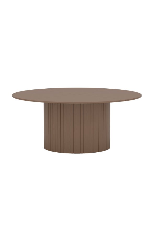 VENTURE HOME H�r�n spisebord, rund - brun MDF (�180) 