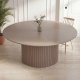 VENTURE HOME H�r�n spisebord, rund - brun MDF (�180) 